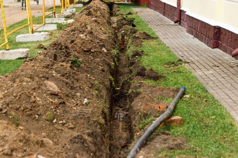 French Ditch Installation in Tuscaloosa, AL
