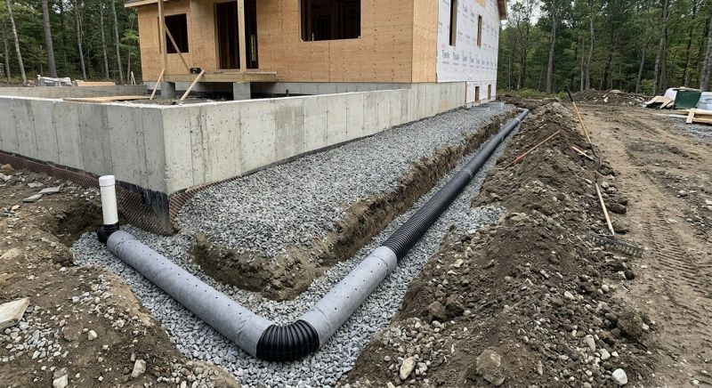 Perimeter Drain Construction in Birmingham, AL