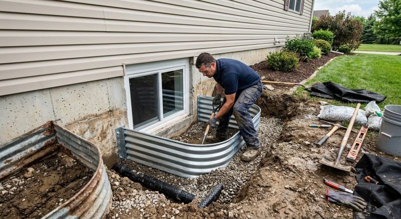 Window Well Installation in Kansas City, KS