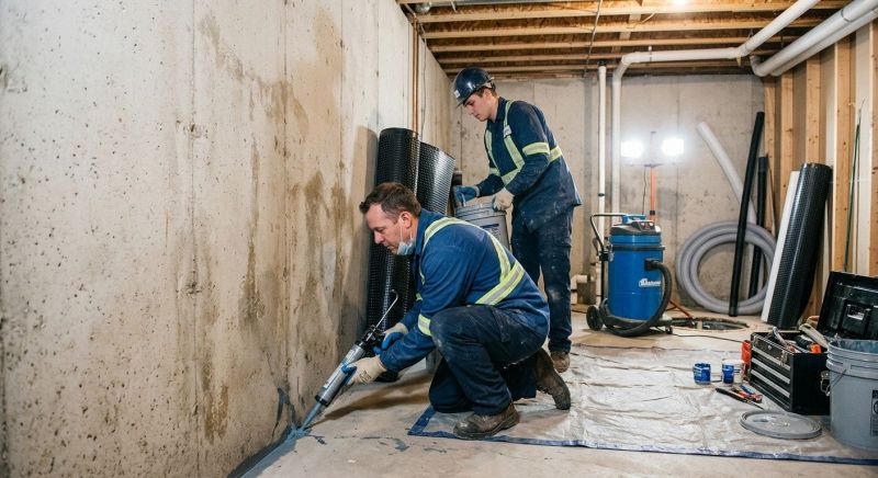 Basement Foundation Sealing in Columbus, OH