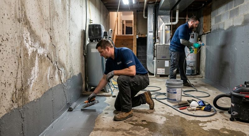 Basement Seepage Repair in Tampa, FL