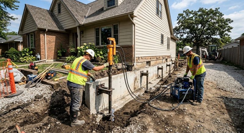 Basement Stabilization in Tampa, FL