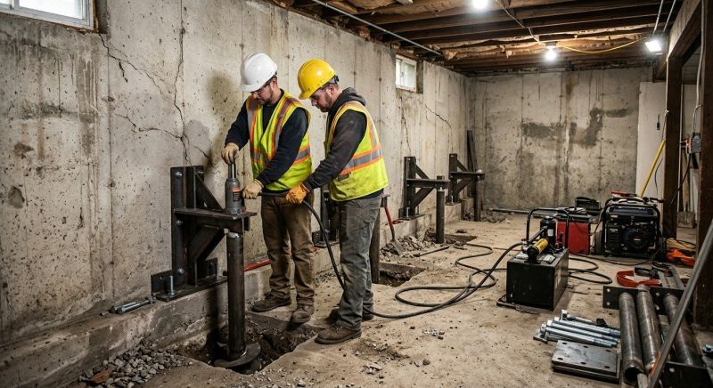 Basement Underpinning in Columbus, OH