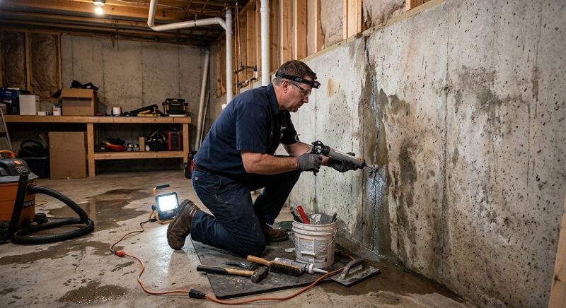 Basement Walls Waterproofing in Columbus, OH