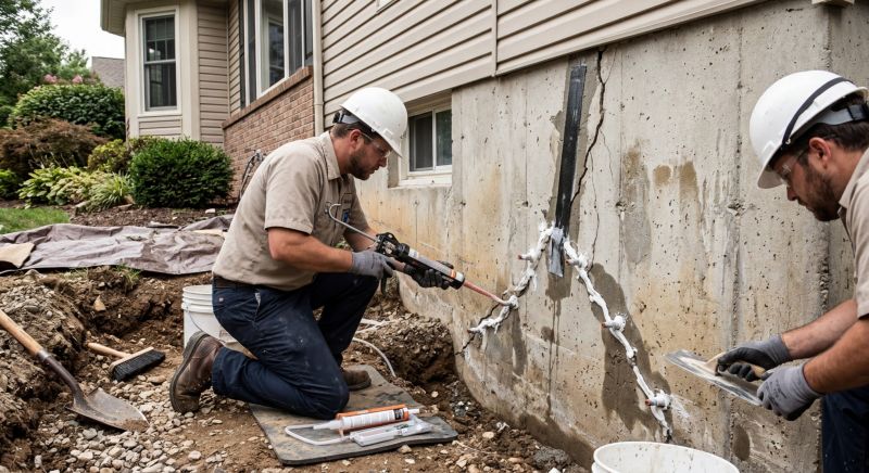 Cracked Foundation Repair in Tampa, FL