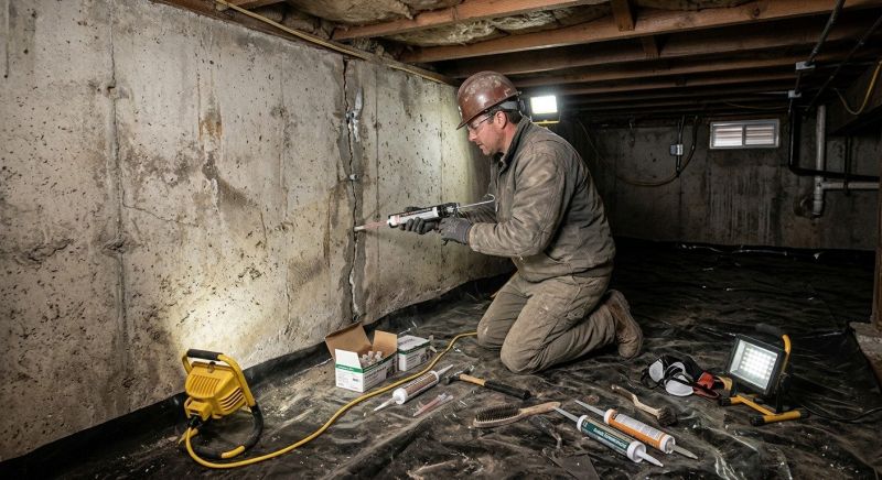 Cracked Foundation Repair in Columbus, OH
