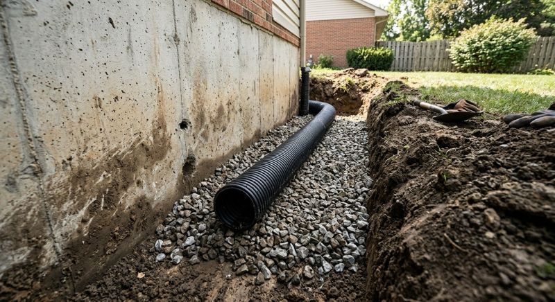 Drain Tile Installation in Tuscaloosa, AL