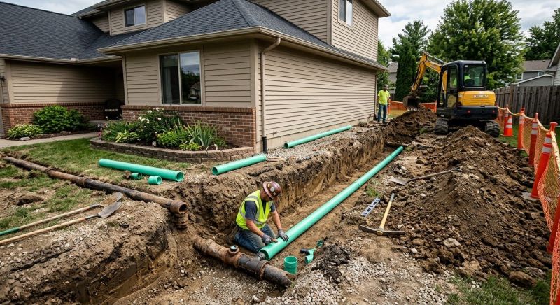 Drainage Line Replacement in Tuscaloosa, AL