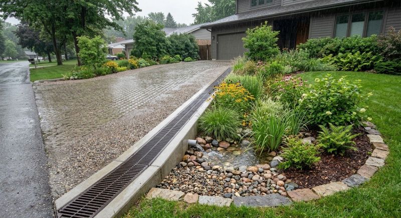 Driveway Drainage Installation in Birmingham, AL