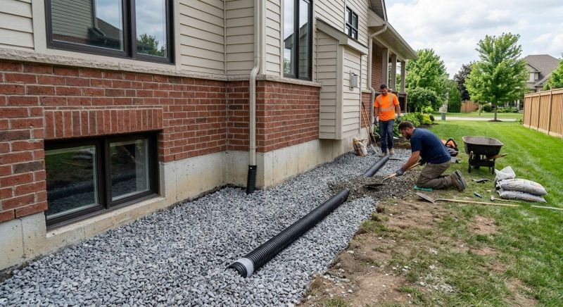 French Ditch Installation in Birmingham, AL