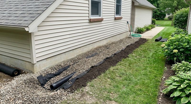 French Drain Replacement in Birmingham, AL