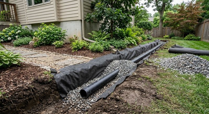 French Drain Service in Tuscaloosa, AL
