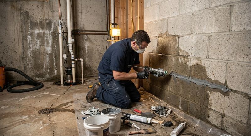 Leaking Basement Repair in Tampa, FL