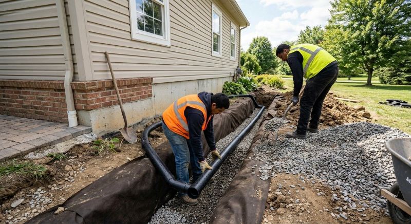 Perimeter Drain Service in Tuscaloosa, AL