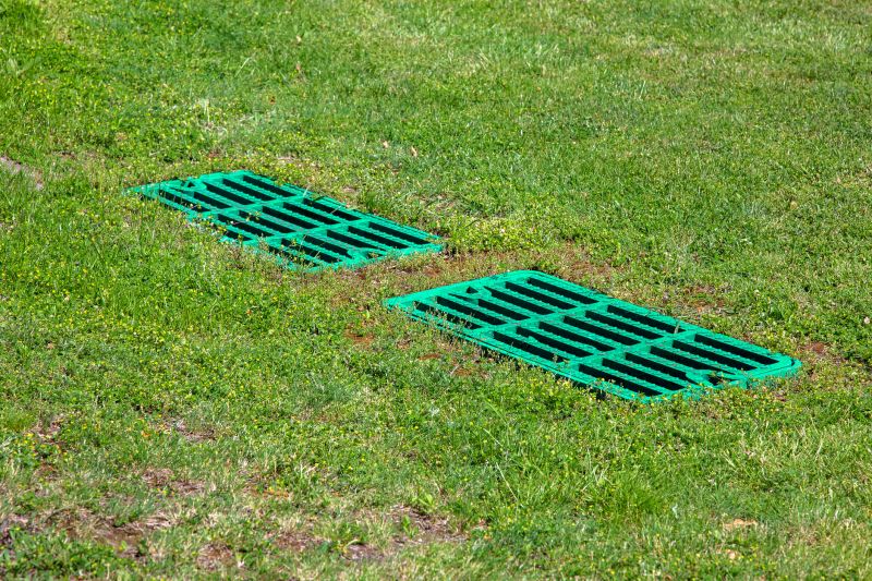 Products For Yard Drainage Installations in use