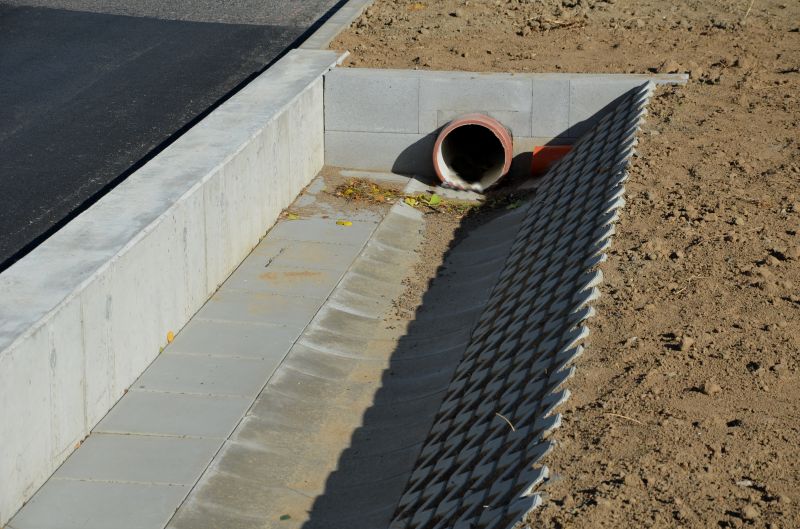 Sidewalk Drainage Installation in Birmingham, AL