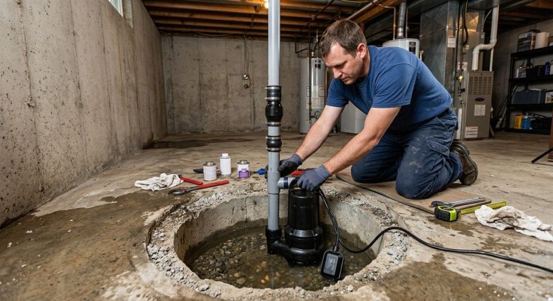 Sump Pump Plumbing in Huntsville, AL