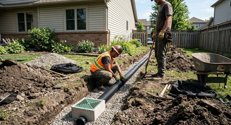 Underground Drainage Service in Birmingham, AL