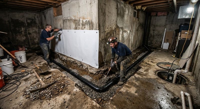 Wet Basement Repair in Birmingham, AL