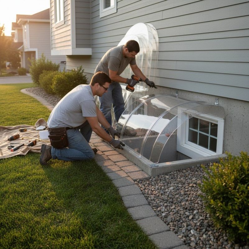 Window Well Cover Installation in Denver, CO