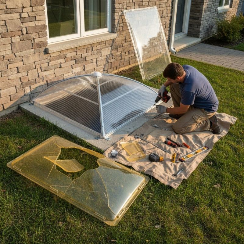 Window Wells Repair in Conroe, TX