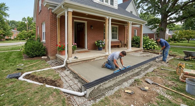 Yard Drainage Improvement in Birmingham, AL